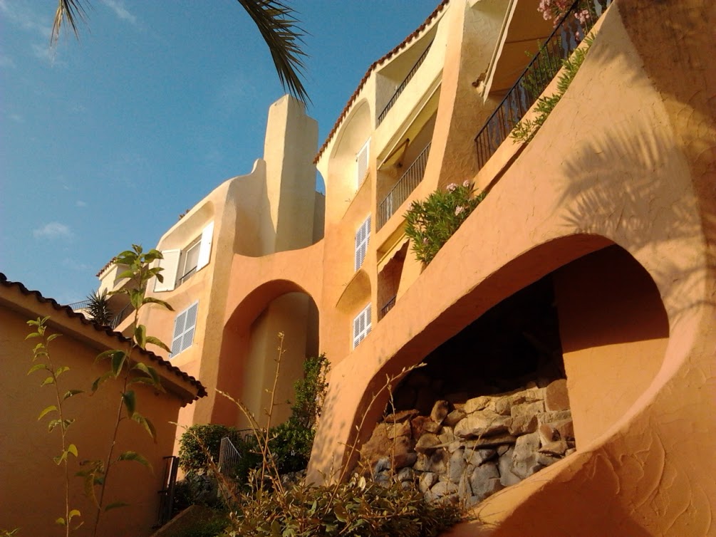 Organic Couëlle arches and terraces